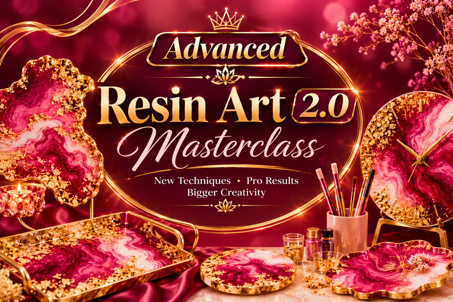 Advanced Resin Art 2.0 Masterclass